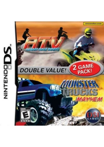 ATV THUNDER RIDGE RIDERS + MONSTER TRUCKS MAYHEM (USAGÉ) ATV THUNDER RIDGE RIDERS + MONSTER TRUCKS MAYHEM (USAGÉ)